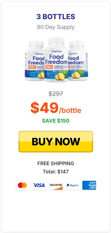 Buy Food Freedom Pro 1 Bottle